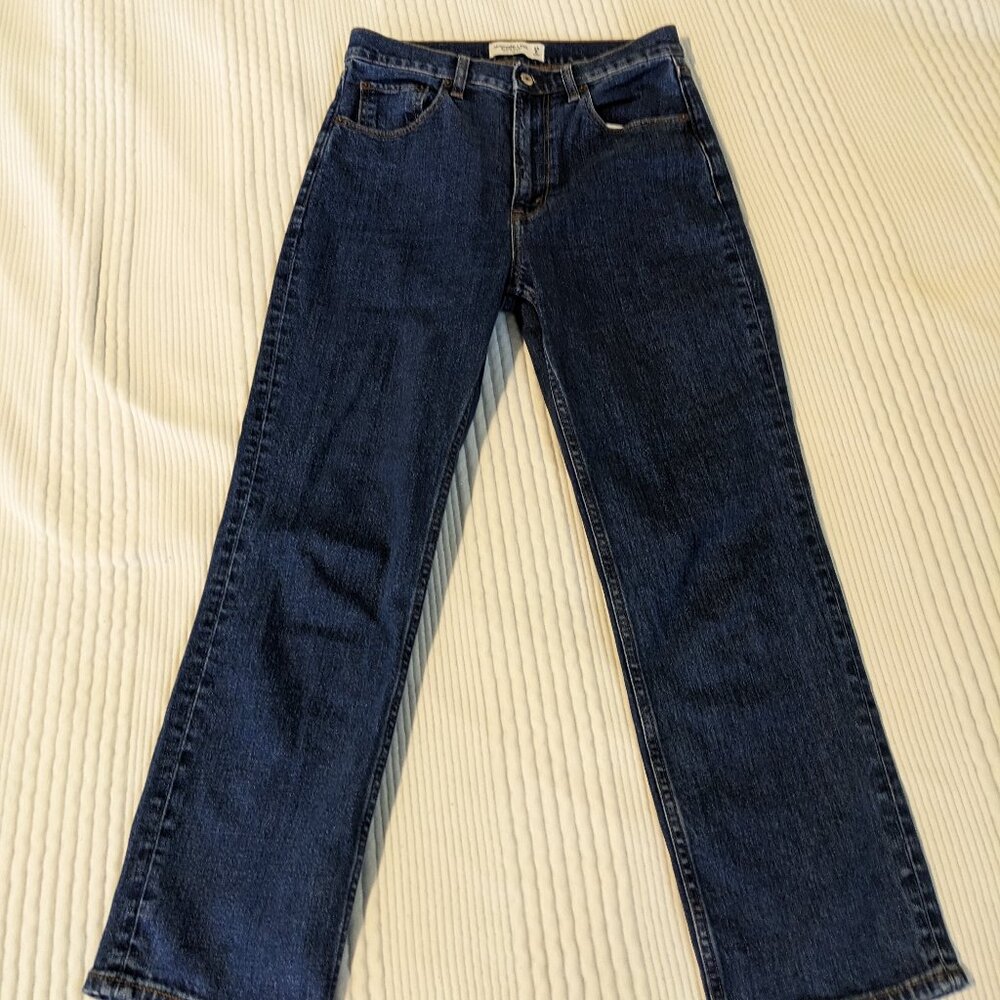 Abercrombie & Fitch - The Ankle Straight, Ultra High Rise